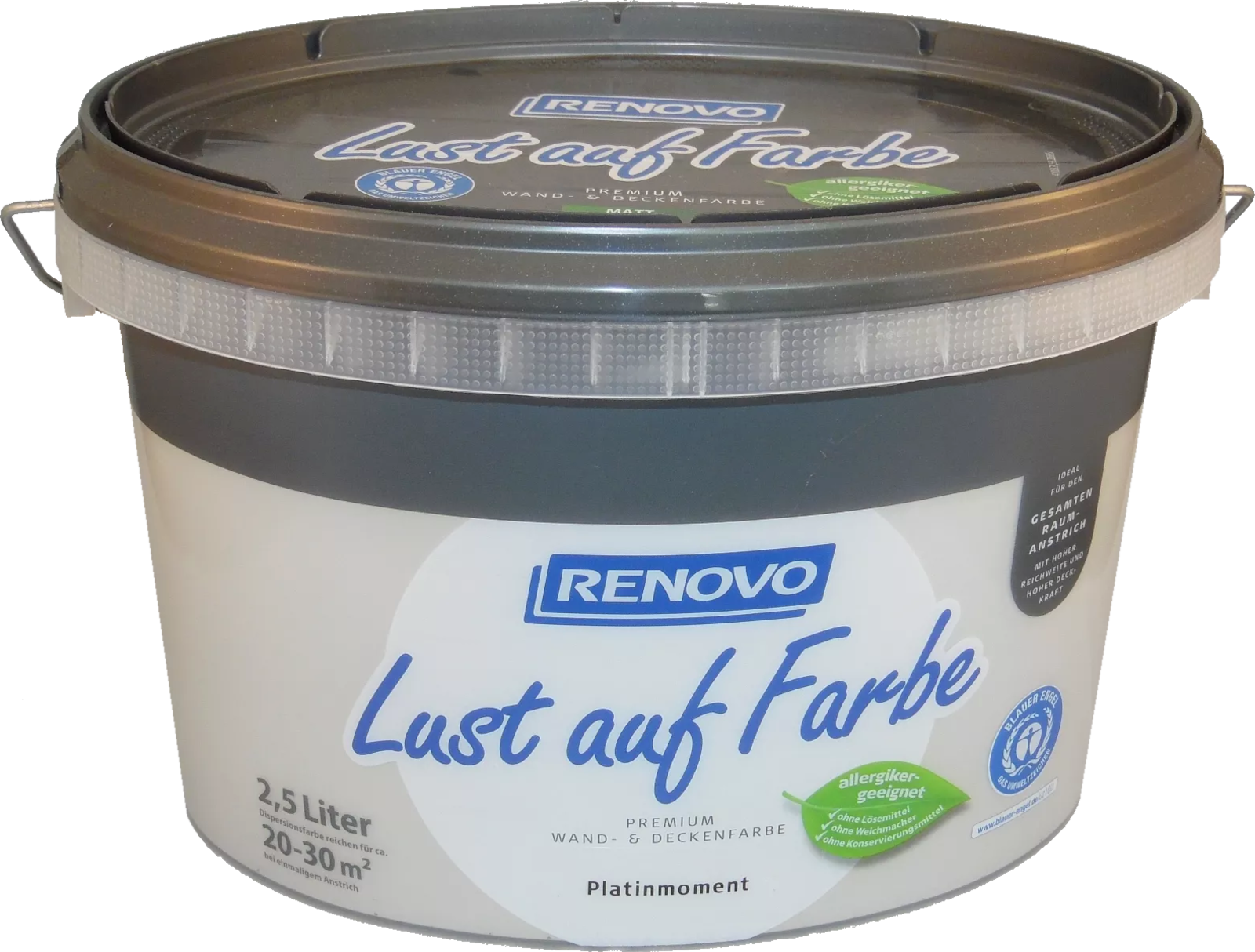 2,5L Renovo Lust auf Farbe, Platinmoment 2,5L Renovo Lust auf Farbe, Platinmoment