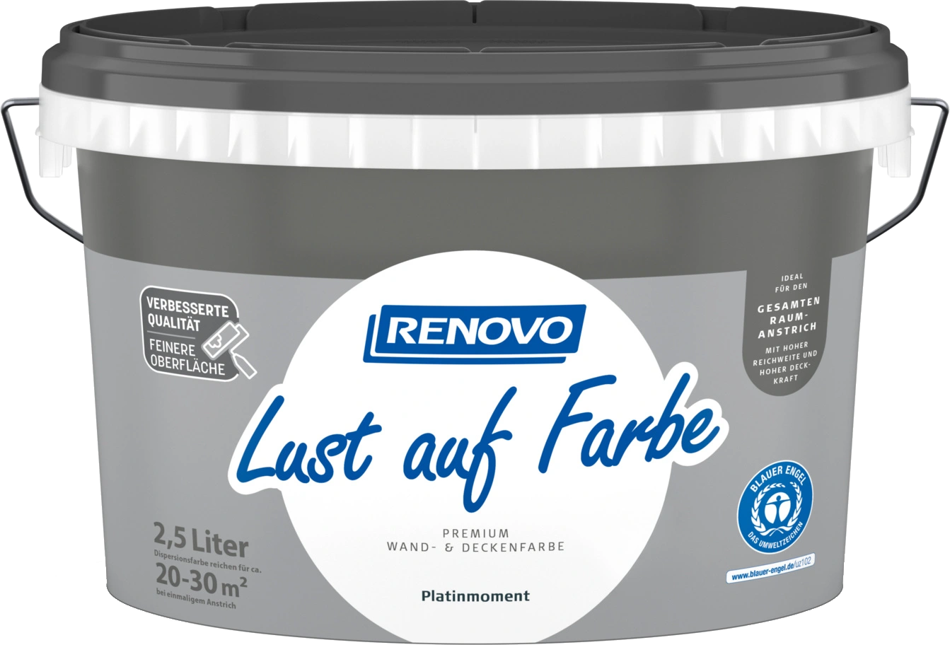 2,5L Renovo Lust auf Farbe, Platinmoment 2,5L Renovo Lust auf Farbe, Platinmoment