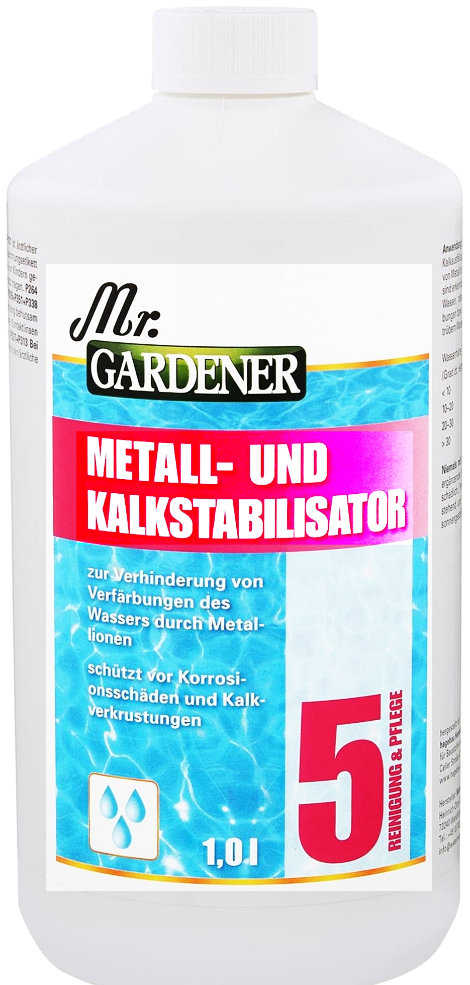 1L Mr.Gardener Metall- und Kalkstabilisator 1L Mr.Gardener Metall- und Kalkstabilisator