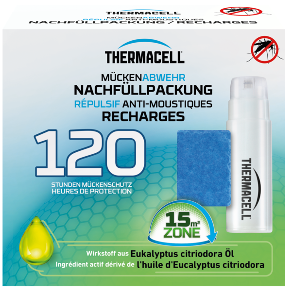 Thermacell Mückenabwehr Nachfüllpack 120h Neu