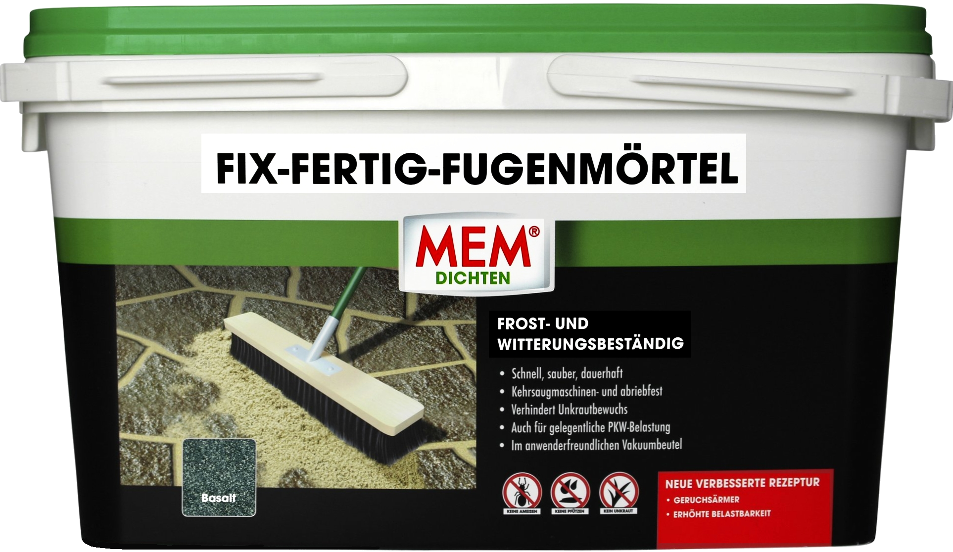 25kg MEM Fix-Fertig-Fugenmörtel basalt 25kg MEM Fix-Fertig-Fugenmörtel basalt