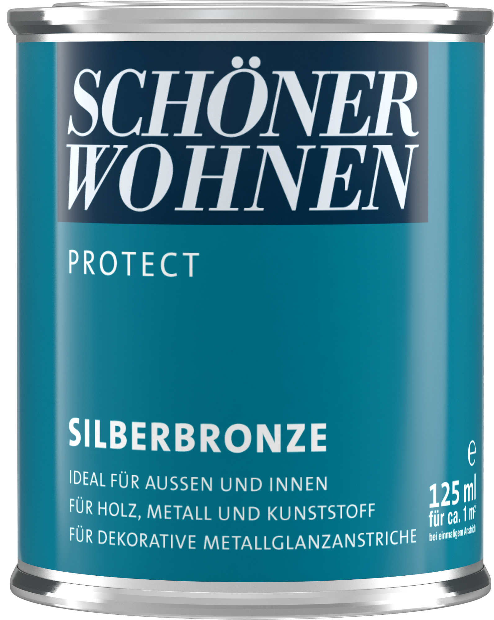 125ml Schöner Wohnen Protect Silberbronze 125ml Schöner Wohnen Protect Silberbronze