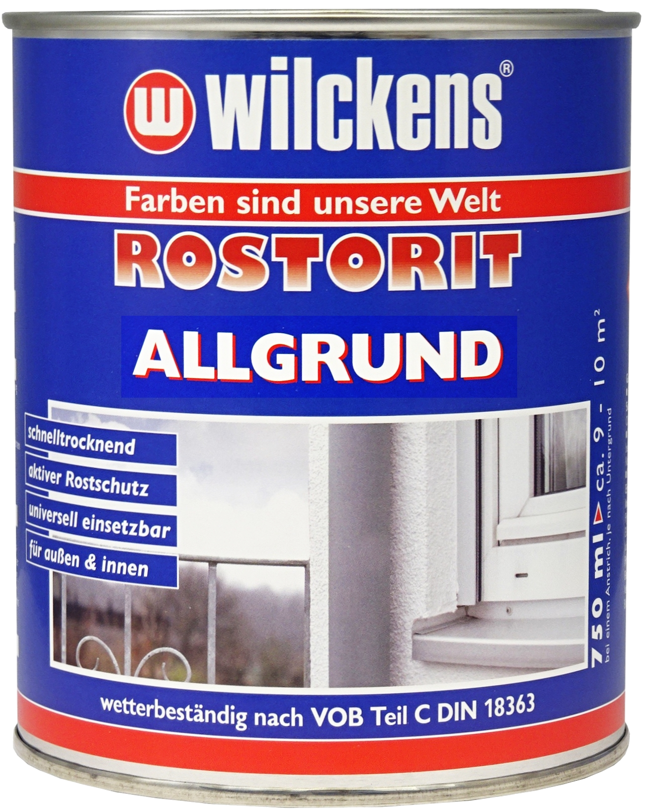 750ml Wilckens Rostorit-Allgrund Haftvermittler 750ml Wilckens Rostorit-Allgrund Haftvermittler