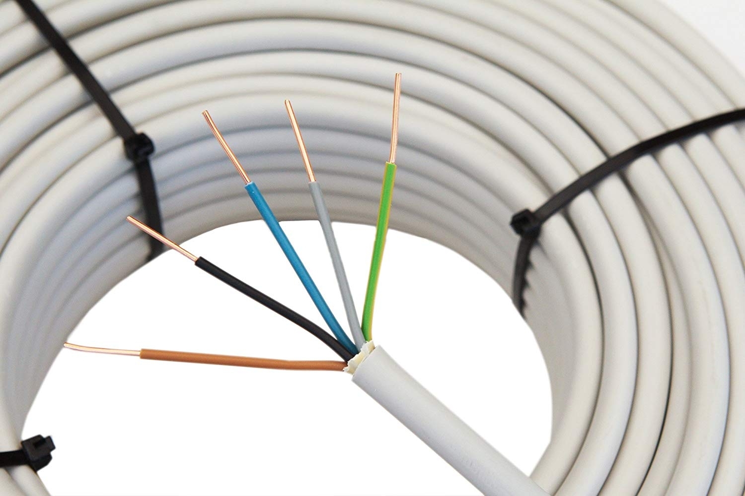 50m Mantelleitung NYM-J 5x1,5mm² Feuchtraumkabel