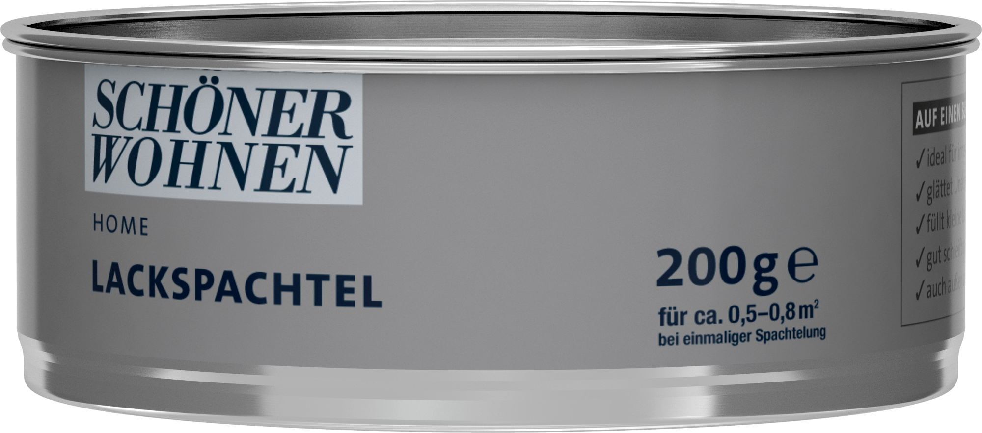 200g Schöner Wohnen Home Lackspachtel weiß 200g Schöner Wohnen Home Lackspachtel weiß