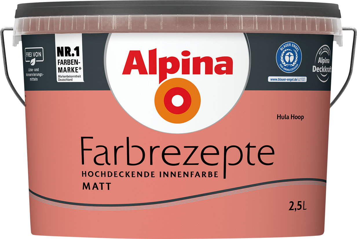 2,5L ALPINA Farbrezepte Hula Hoop, Matt