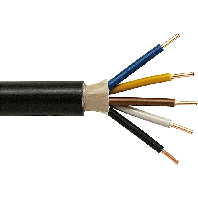 50m Erdkabel NYY-J 5x1,5 schwarz 50m Erdkabel NYY-J 5x1,5 schwarz