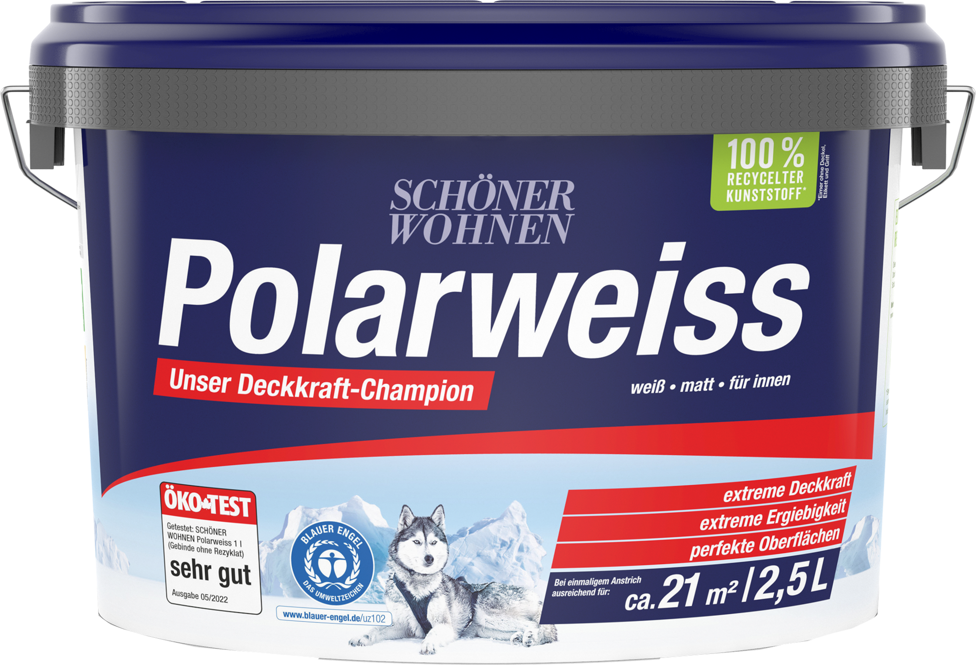 2,5L Schöner Wohnen Polarweiss 2,5L Schöner Wohnen Polarweiss