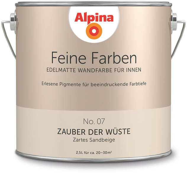 2,5L ALPINA Feine Farben Zauber der Wüste No.07 2,5L ALPINA Feine Farben Zauber der Wüste No.07