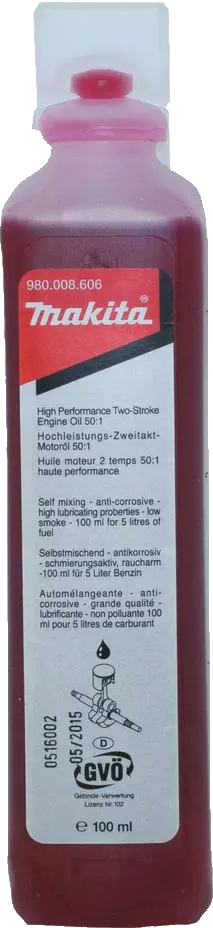 Makita Motoröl 2-Takt 50:1 100ml Makita Motoröl 2-Takt 50