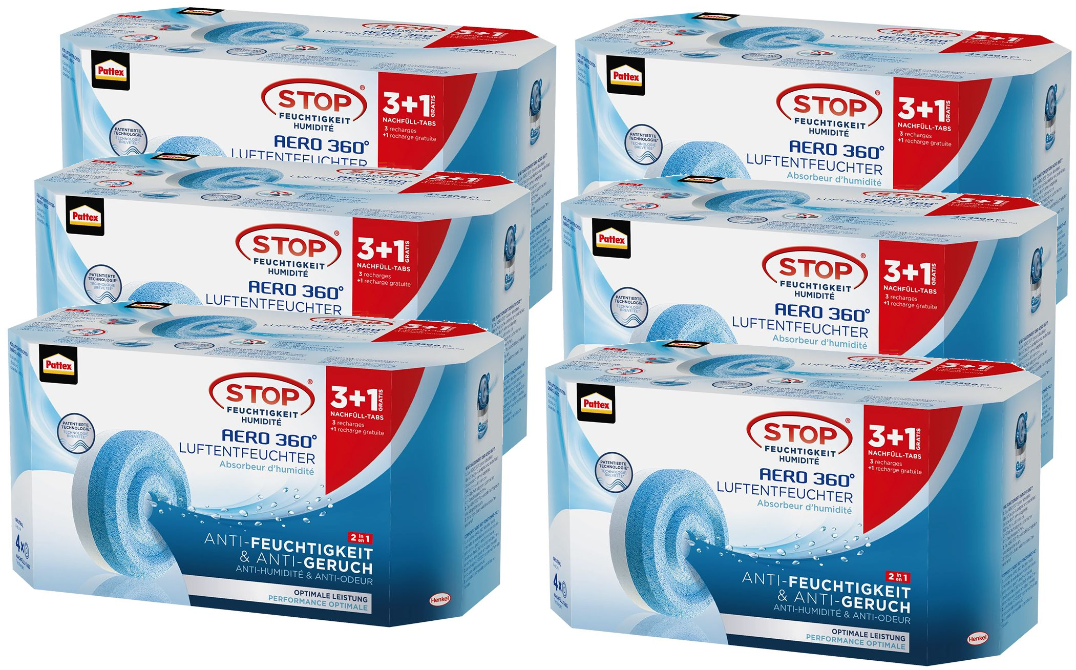24 Nachfüll-Tabs Pattex AERO 360° ( 24 x 450g )