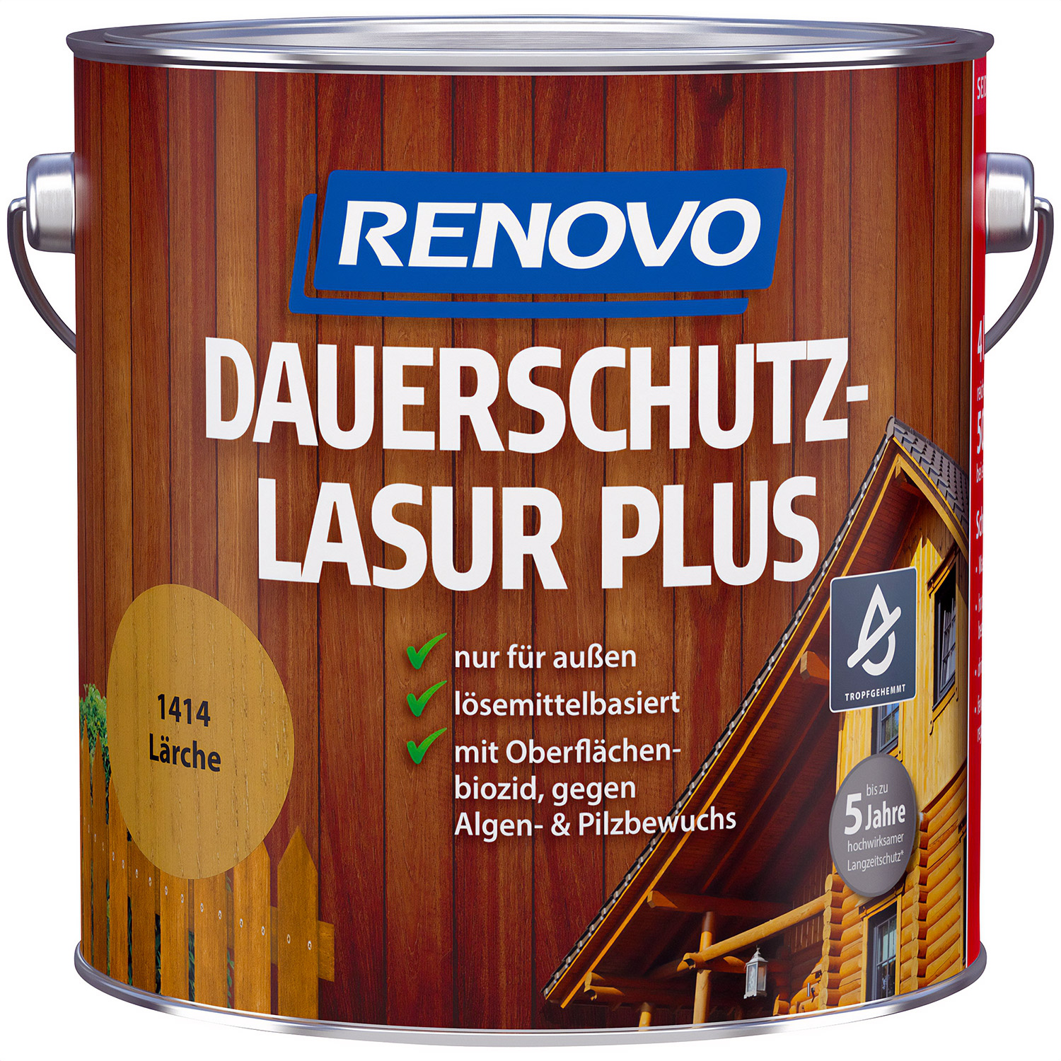 4L Renovo Dauerschutzlasur PLUS Nr.1414 Lärche 4L Renovo Dauerschutzlasur PLUS Nr.1414 Lärche