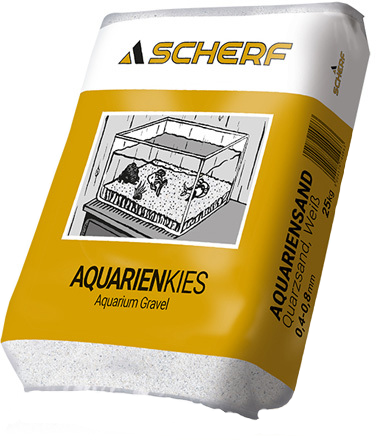 25Kg SCHERF-Aquariensand (Quarzsand), Weiß 04-08 25Kg SCHERF-Aquariensand (Quarzsand), Weiß 04-08