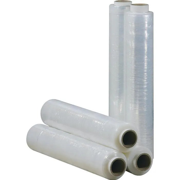 PE Stretchfolie 50cm x 300m transparent, Stärke 15my PE Stretchfolie 50cm x 300m transparent, Stärke 15my