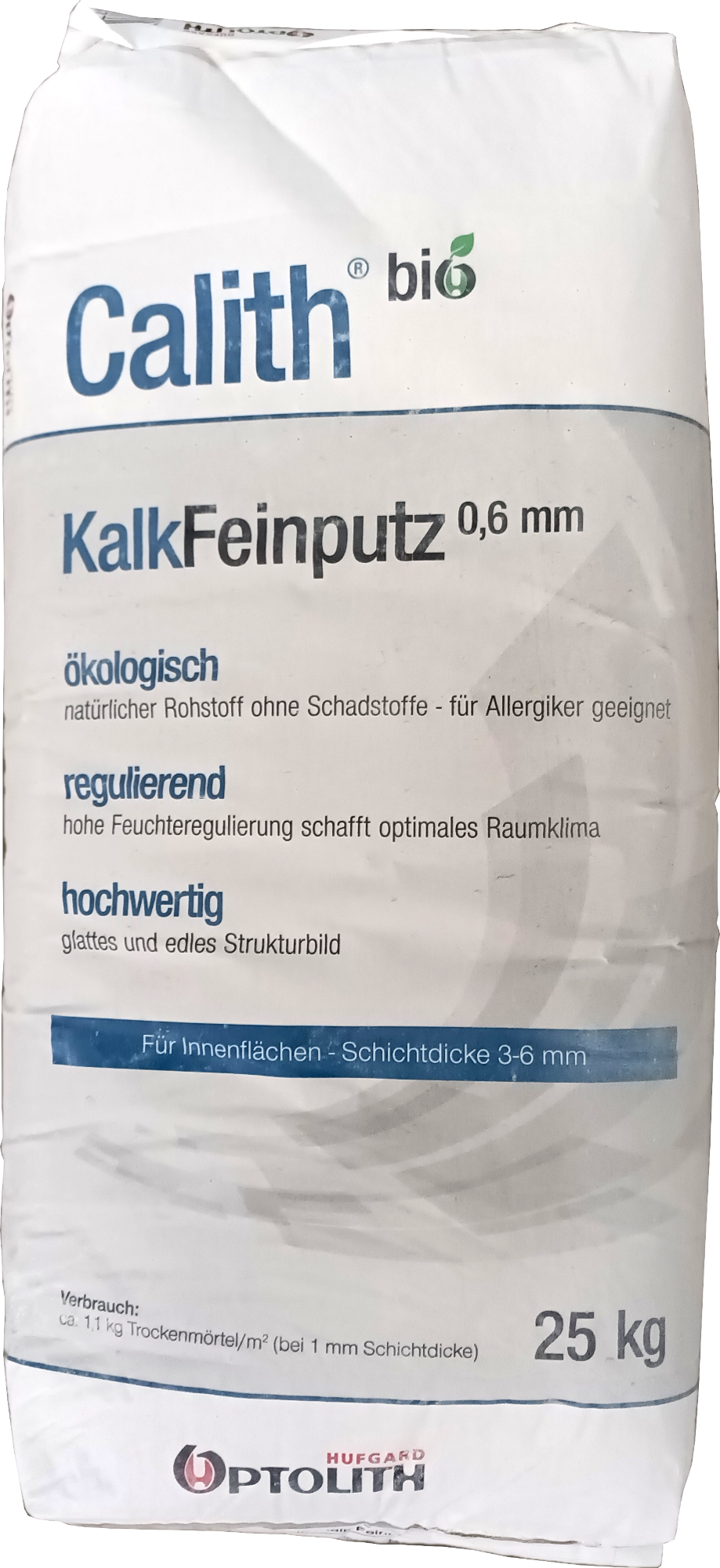 25kg Calith Kalk-Feinputz 0,6 mm 25kg Calith Kalk-Feinputz 0,6 mm