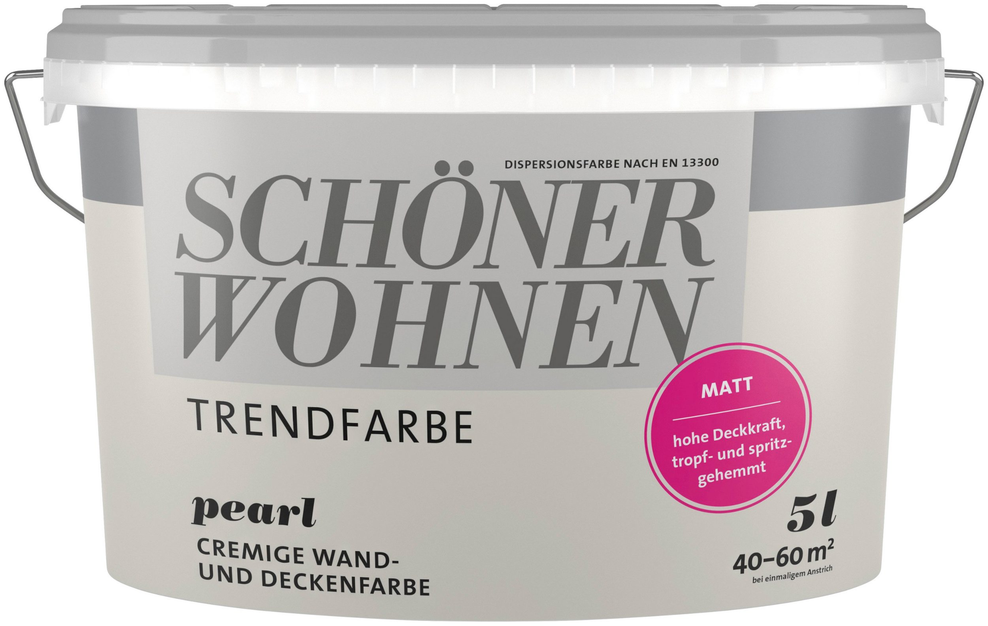 5L Schöner Wohnen - Trendfarbe Wandfarbe matt Pearl 5L Schöner Wohnen -Trend Wandfarbe matt Pearl