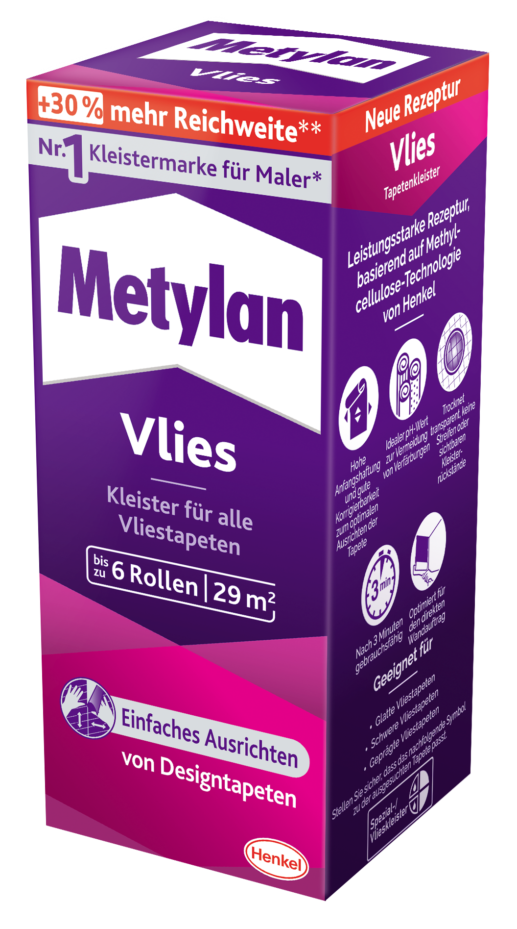 180g METYLAN Vlies Tapetenkleister 180g METYLAN Vlies Tapetenkleister
