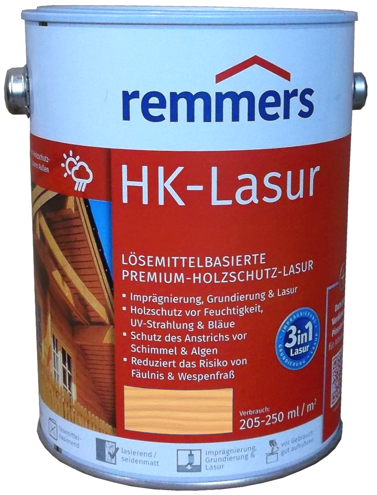 2,5L Remmers HK Lasur Hemlock 2,5L Remmers HK Lasur Hemlock