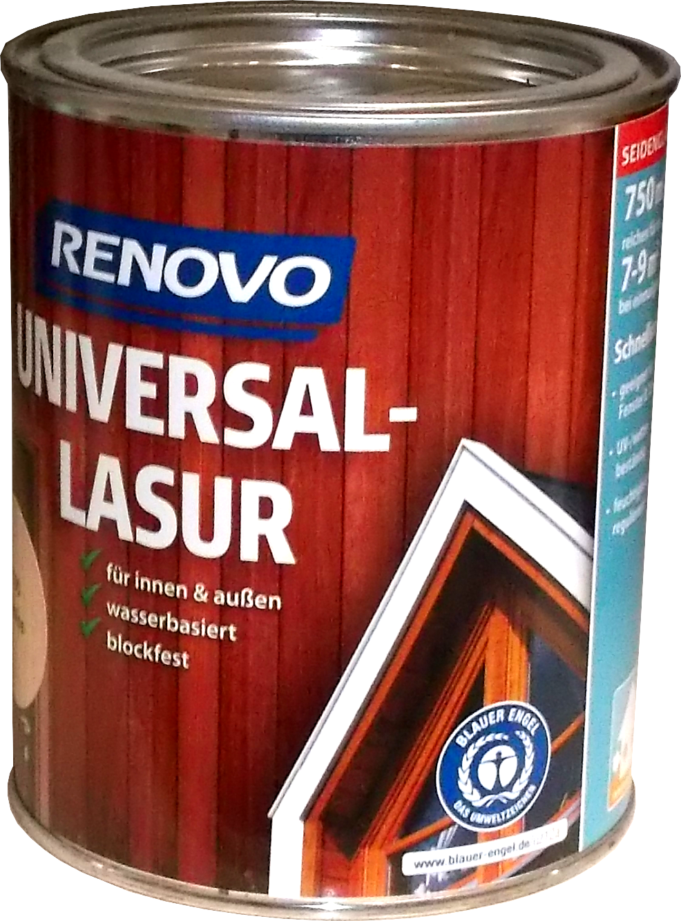 750ml Renovo Universallasur wasserbasis Nussbaum