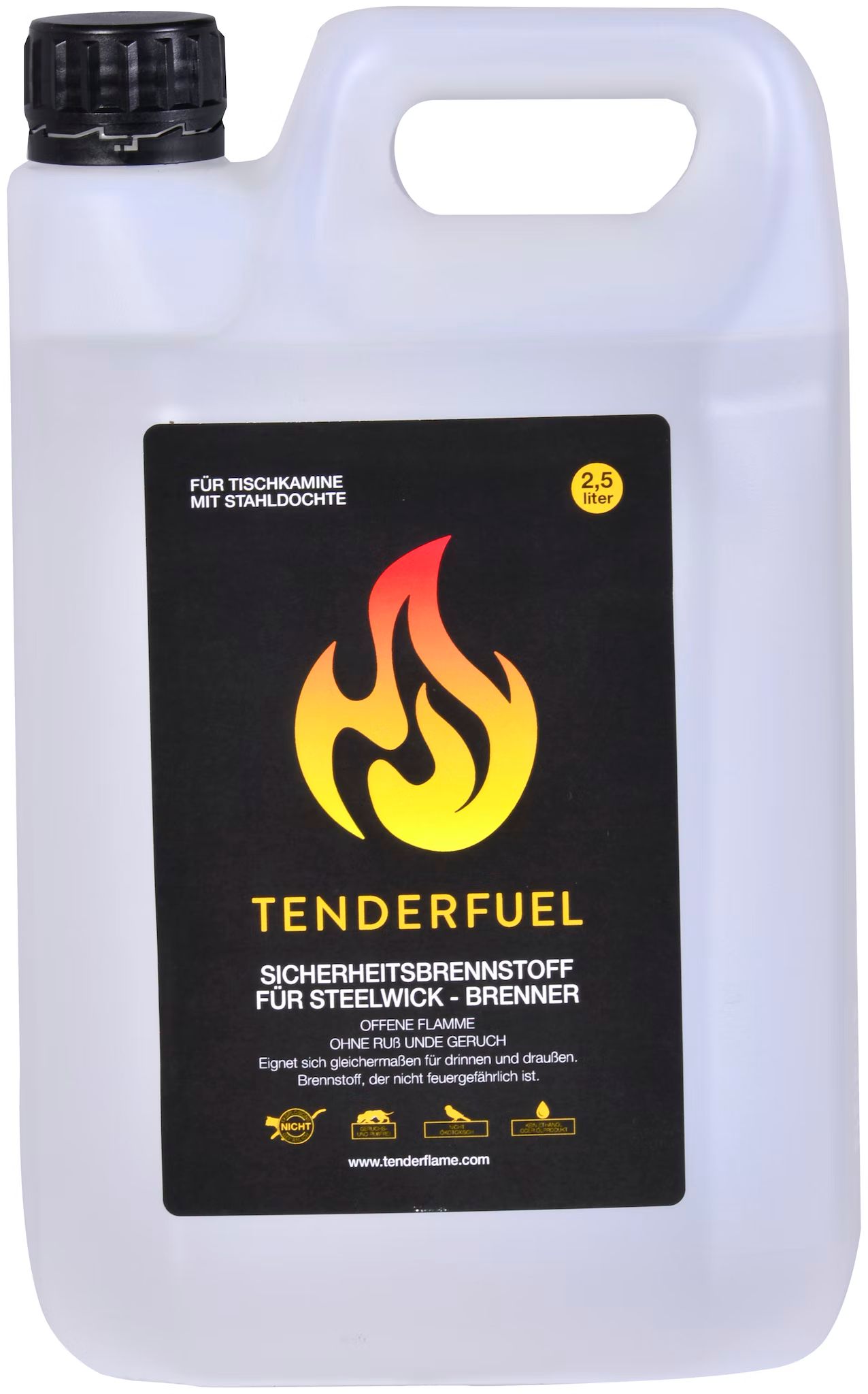 2,5L Sicherheitsbrennstoff Tenderfuel Kanister 2,5L Sicherheitsbrennstoff Tenderfuel Kanister