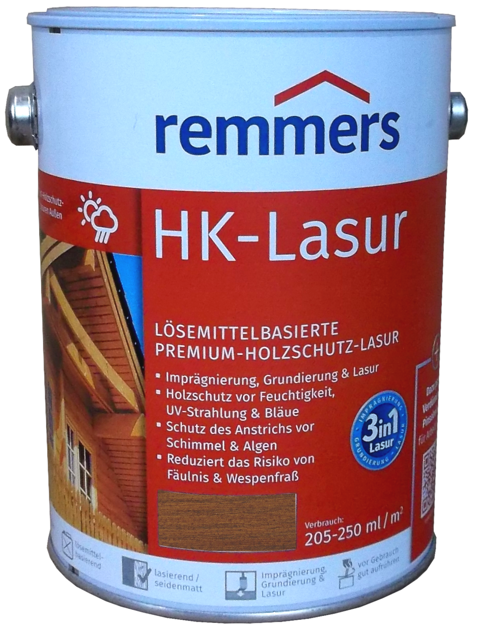 2,5L Remmers HK Lasur Nussbaum 2,5L Remmers HK Lasur Nussbaum