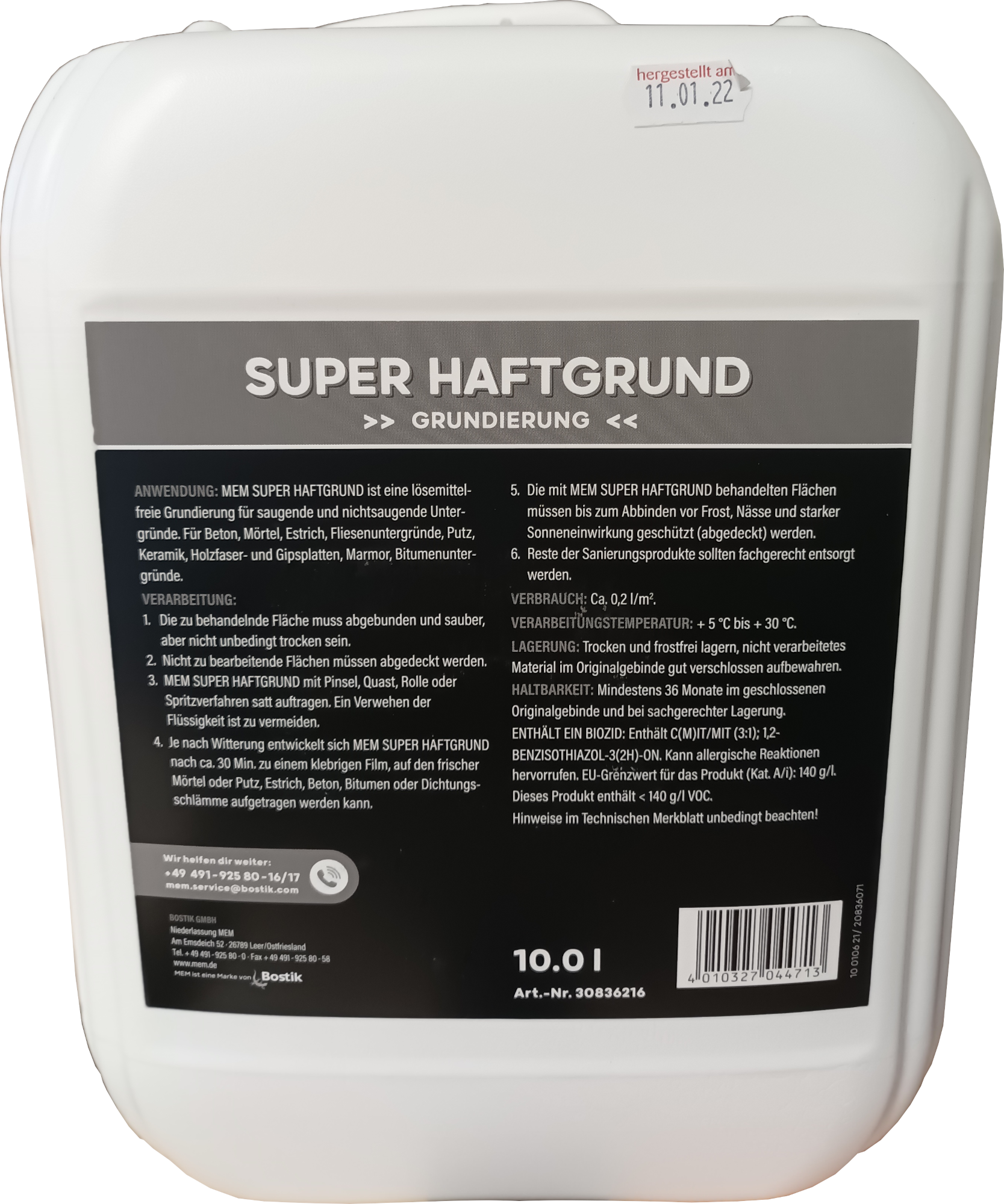 10L MEM Super Haftgrund Haftvermittler 10L MEM Super Haftgrund Haftvermittler