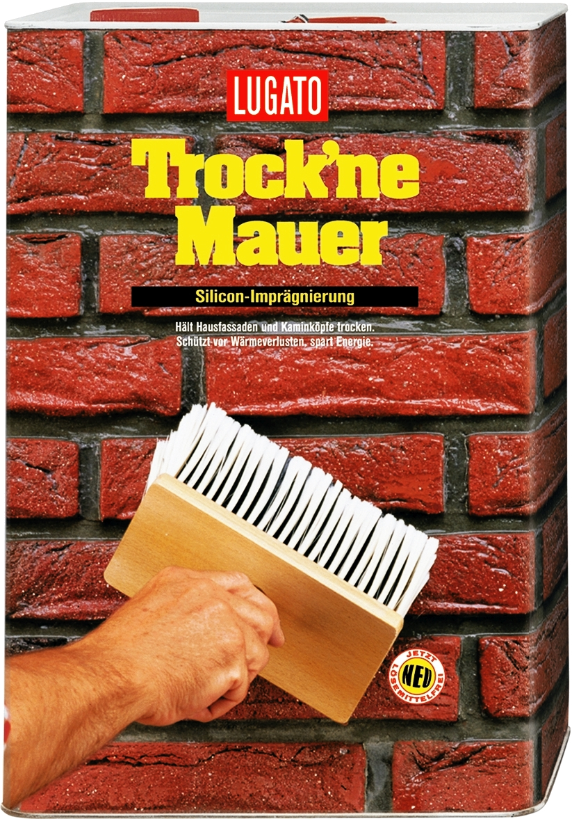 10L Lugato Trockne Mauer Silicon Imprägnierung