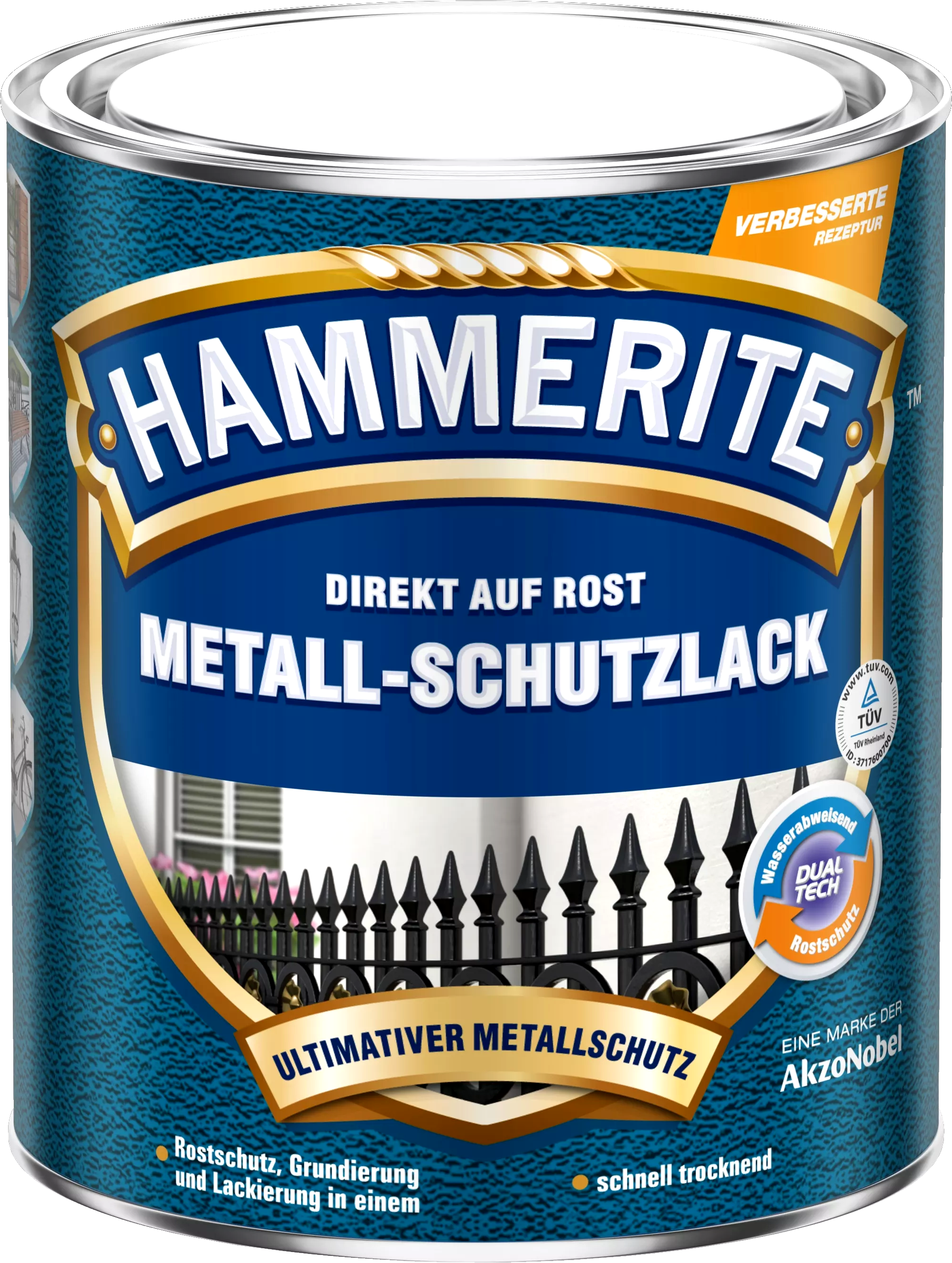250ml Hammerite Struktur-Effekt silbergrau 250ml Hammerite Struktur-Effekt silbergrau