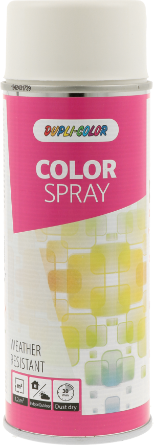 400ml DUPLI-COLOR Sprühlack Color Spray Reinweiß RAL 9010 glänzend, 400ml DUPLI-COLOR Sprühlack Color Spray Reinweiß RAL 9010 glänzend,