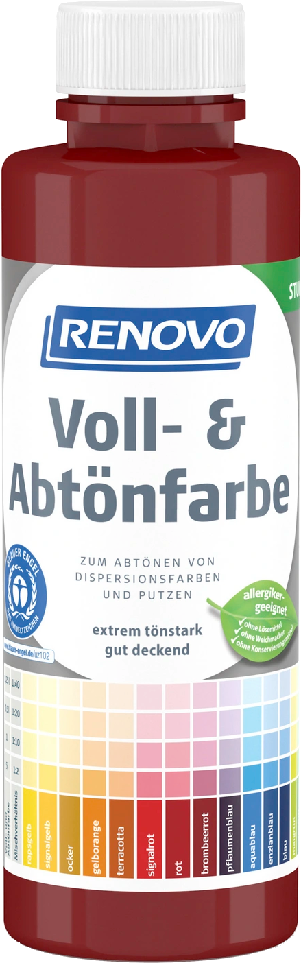 500ml Renovo Volltonfarbe Brombeerrot 500ml Renovo Volltonfarbe brombeerrot