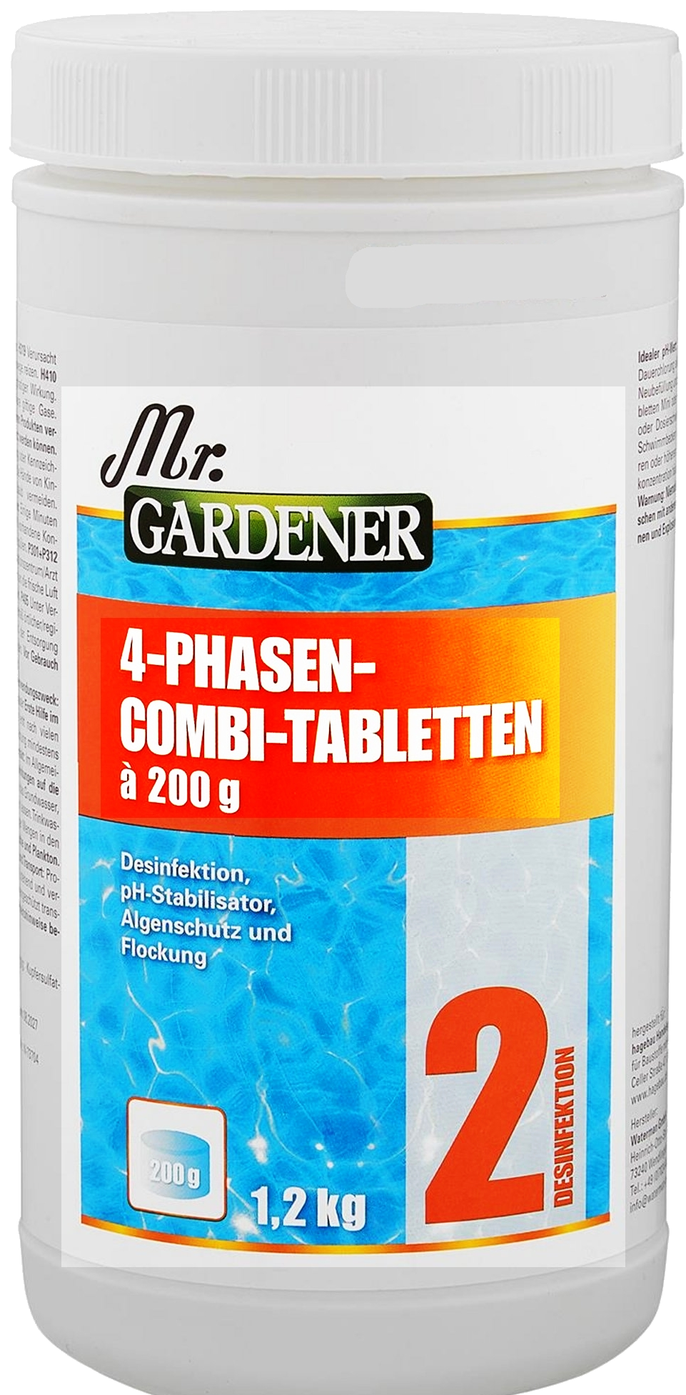 1,2kg Mr.Gardener 4 Phasen Combi-Tabletten 1,2kg Mr.Gardener 4 Phasen Combi-Tabletten