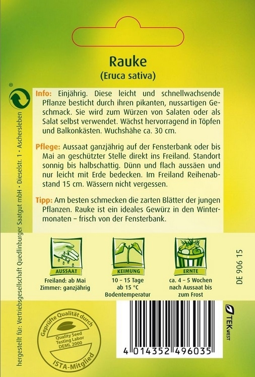 Rauke Einjährig Rauke Einjährig