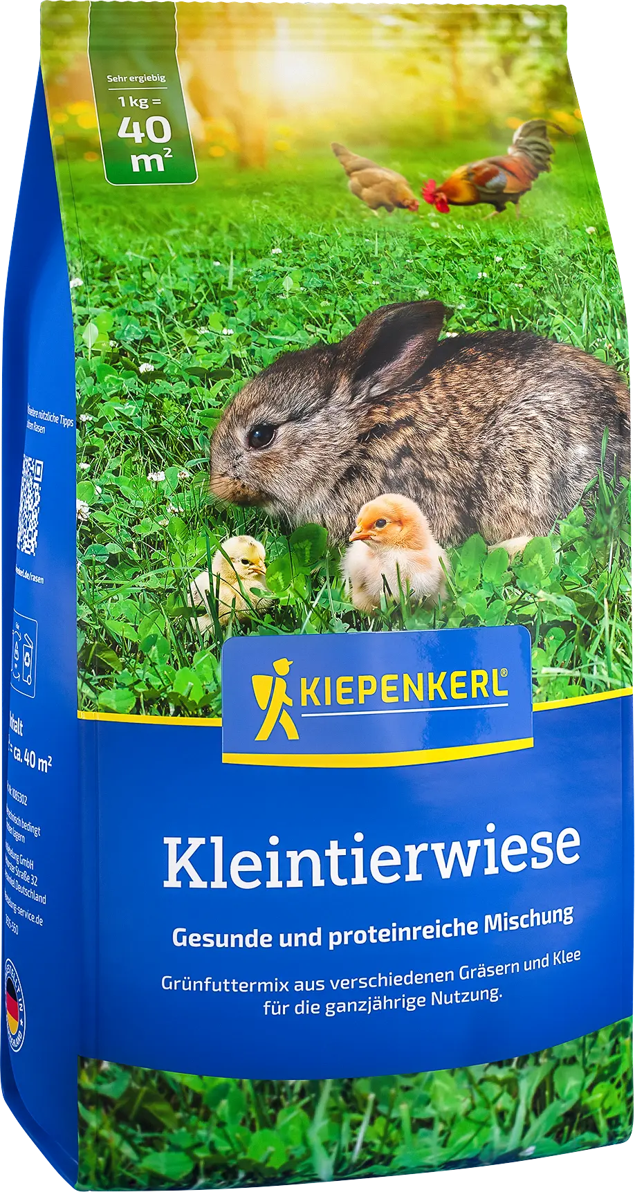 1kg Kiepenkerl Kleintier – Wiese ca. 40m²