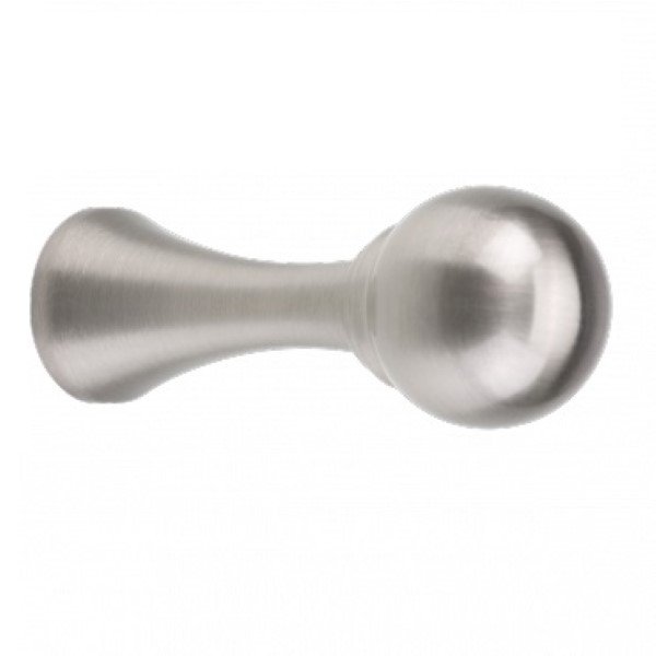 Mantelhaken 40 x 10 mm, Edelstahllook