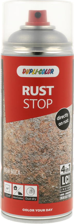 Dupli Color Rust Stop 4 in 1 Eisenglimmer 400 ml Silber Dupli Color Rust Stop 4 in 1 Eisenglimmer 400 ml Silber
