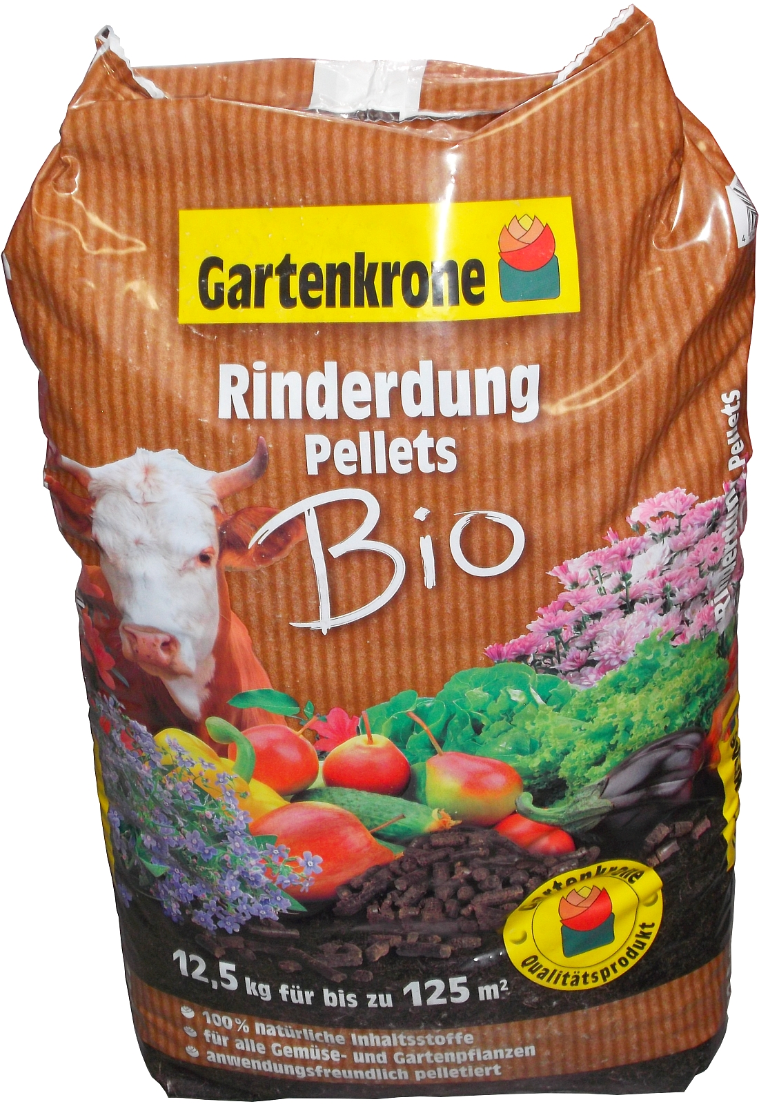 12,5kg Gartenkrone BIO Rinderdung Pellets 12,5kg Gartenkrone BIO Rinderdung Pellets
