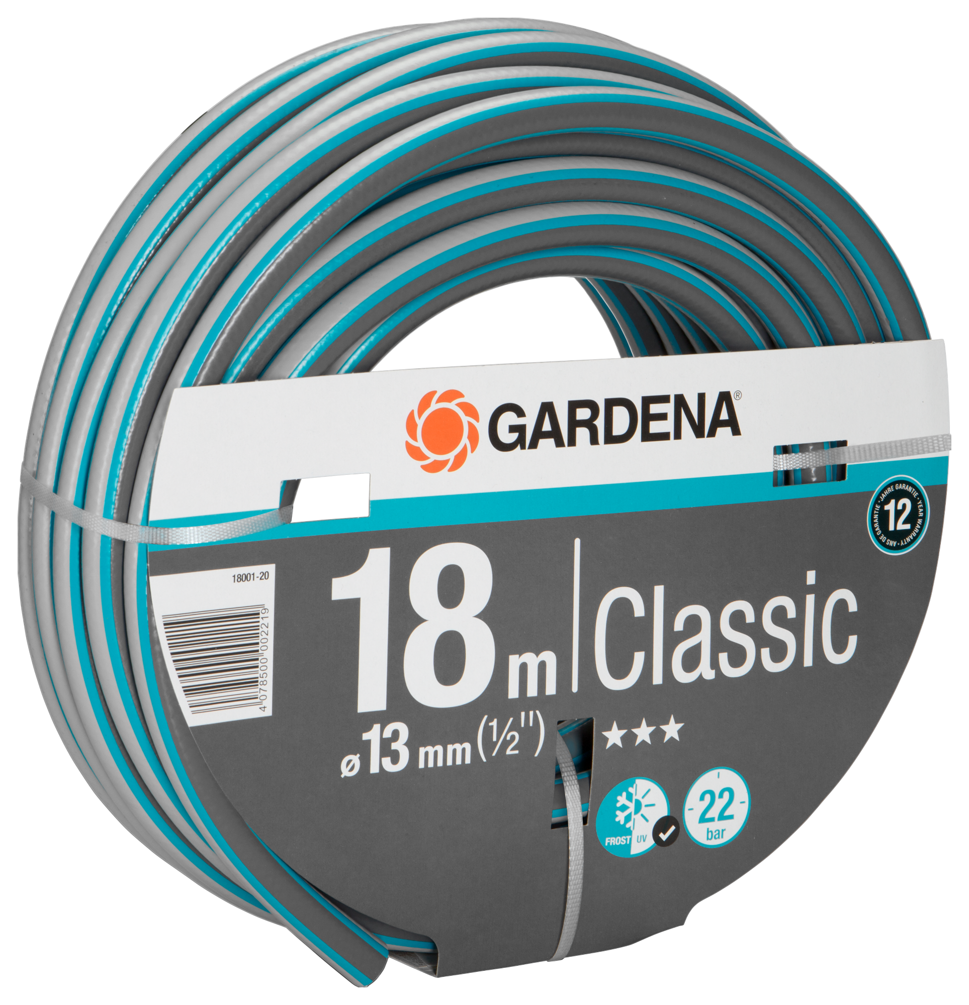 18m GARDENA Classic Schlauch 13 mm (1/2") o.A.