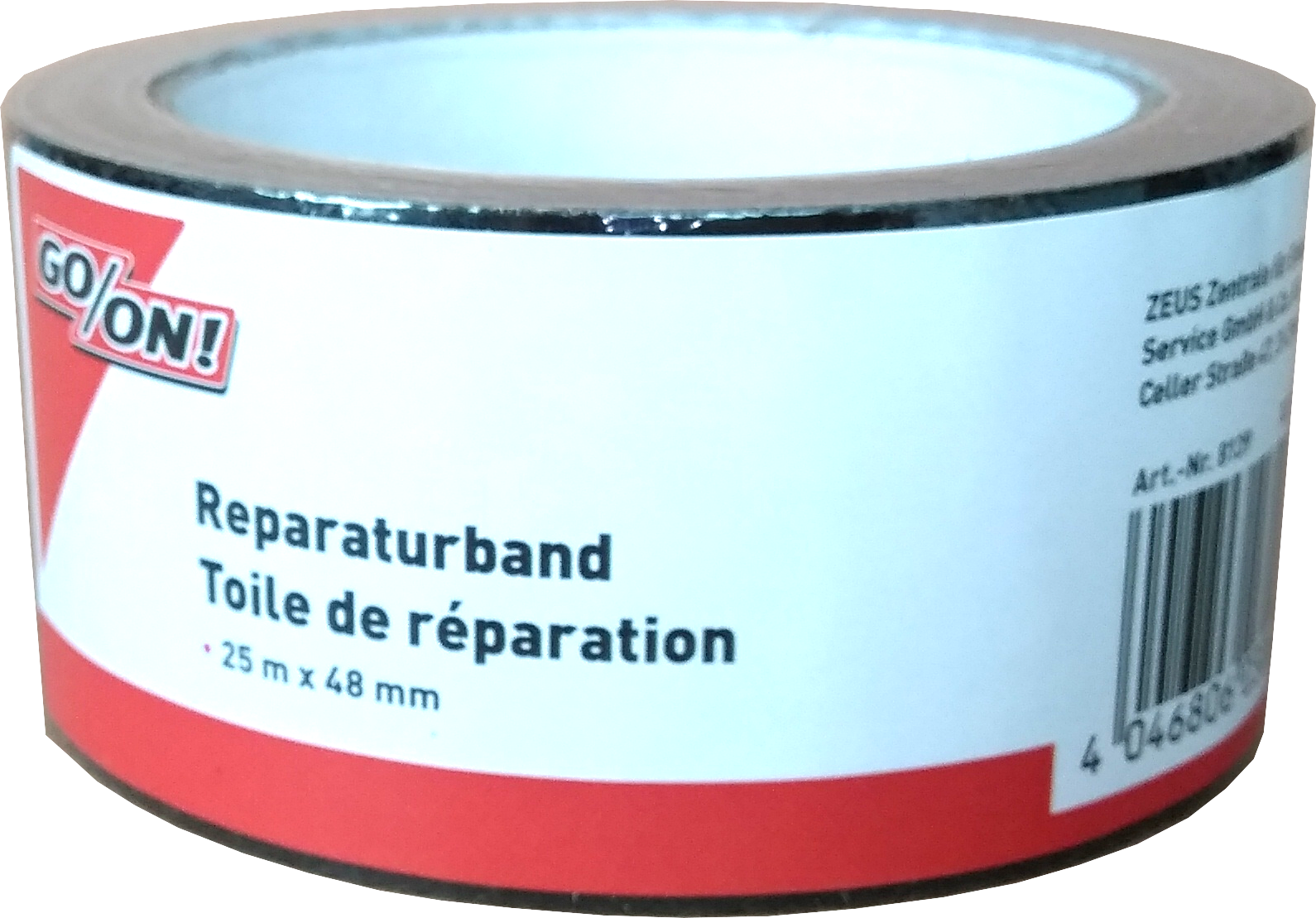 25m GO/ON Reparaturband, 48mm schwarz Panzertape 25m GO/ON Reparaturband, 48mm schwarz Panzertape