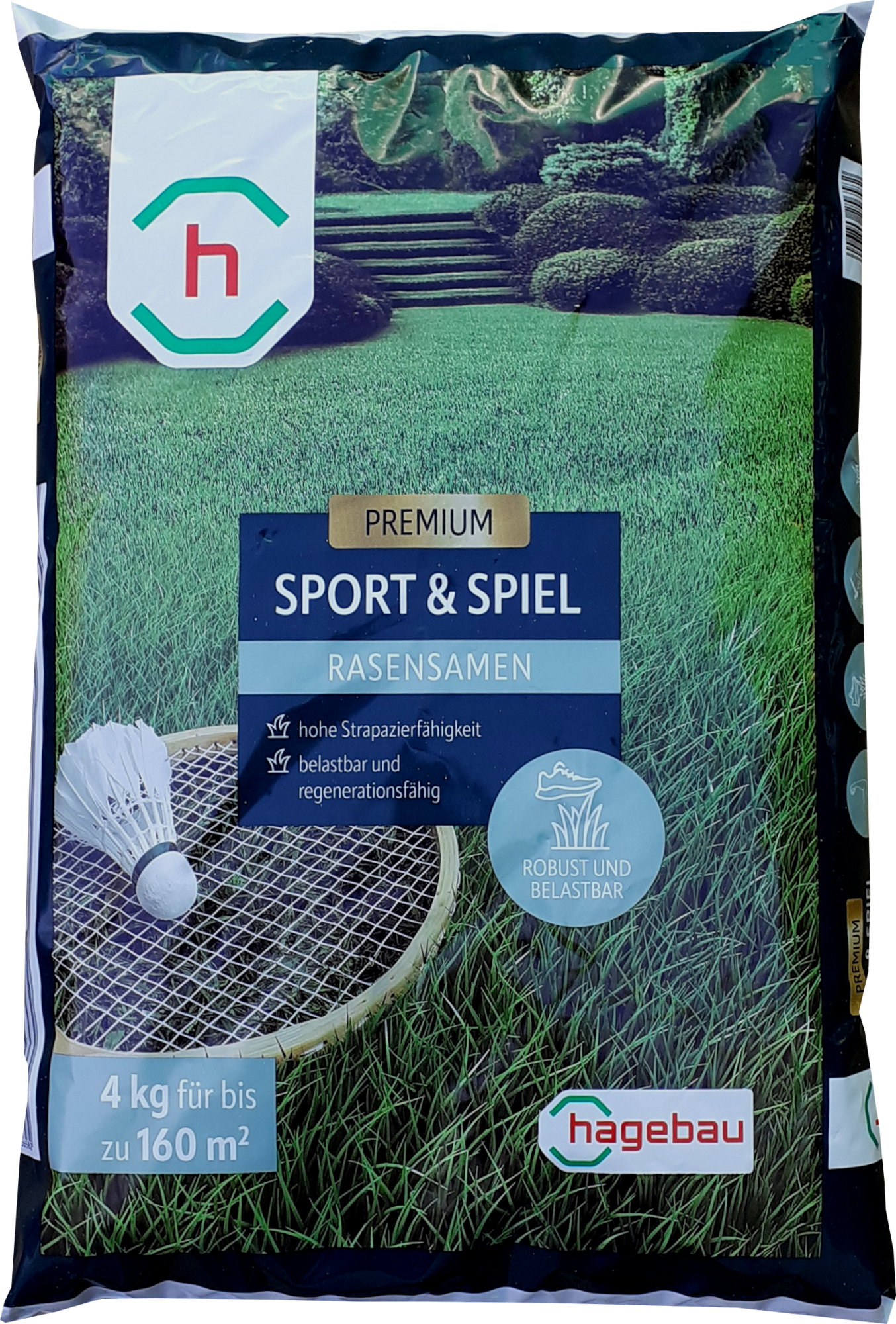 h-Marke Sport- und Spielrasen 4kg