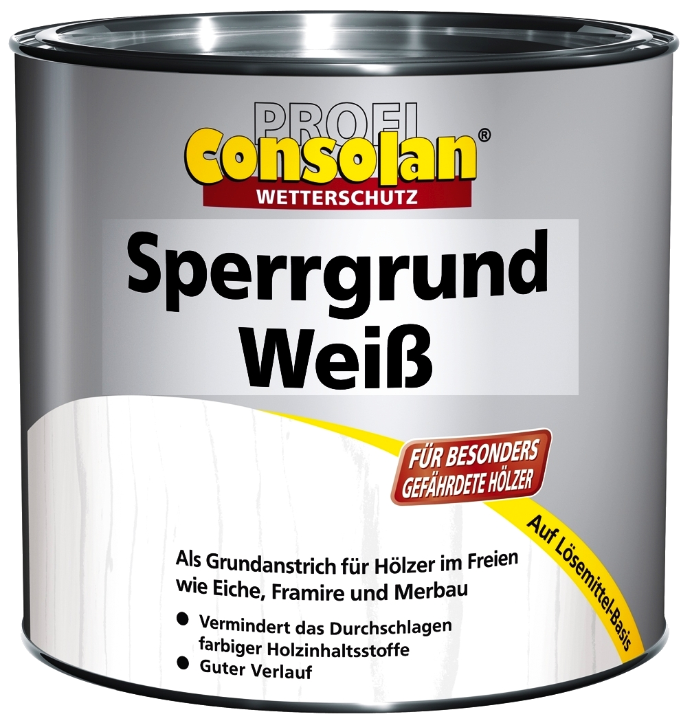 2,5L Profi Consolan Sperrgrund weiß 2,5L Profi Consolan Sperrgrund weiß