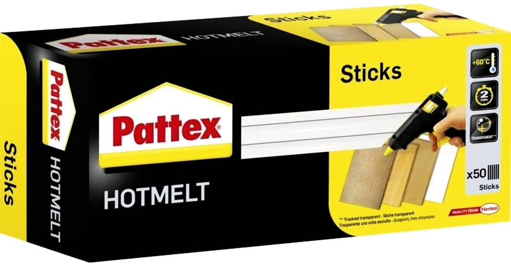 1kg Pattex Hotmelt Sticks 1kg Pattex Hotmelt Sticks