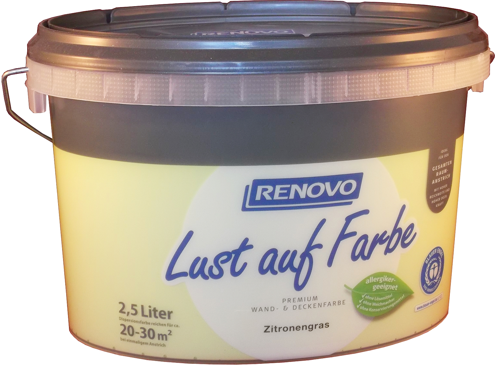 2,5L Renovo Lust auf Farbe, Zitronengras