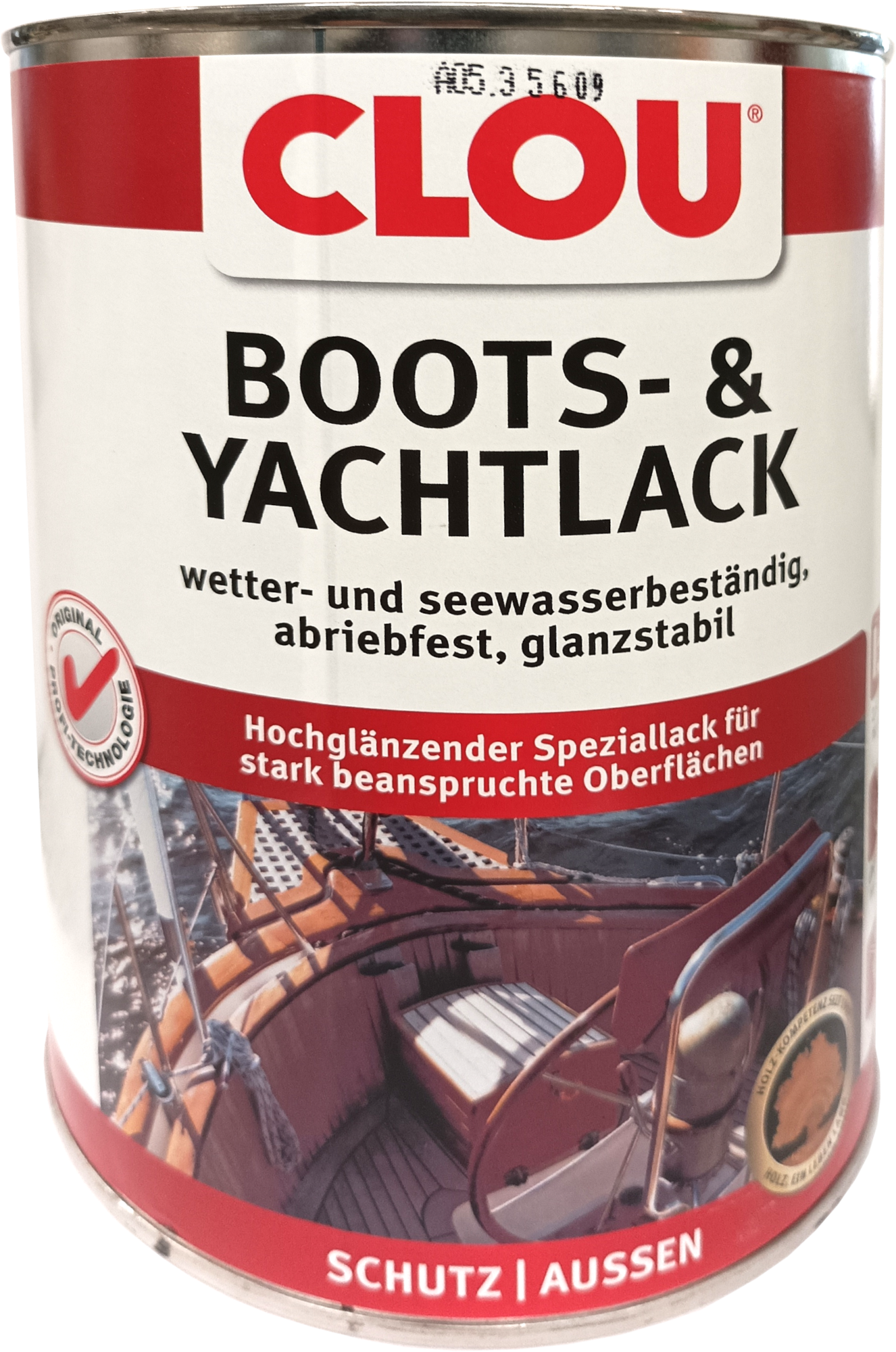 old_2,5L Clou Boots- & Yachtlack transparent 2,5L Clou Boots- & Yachtlack transparent