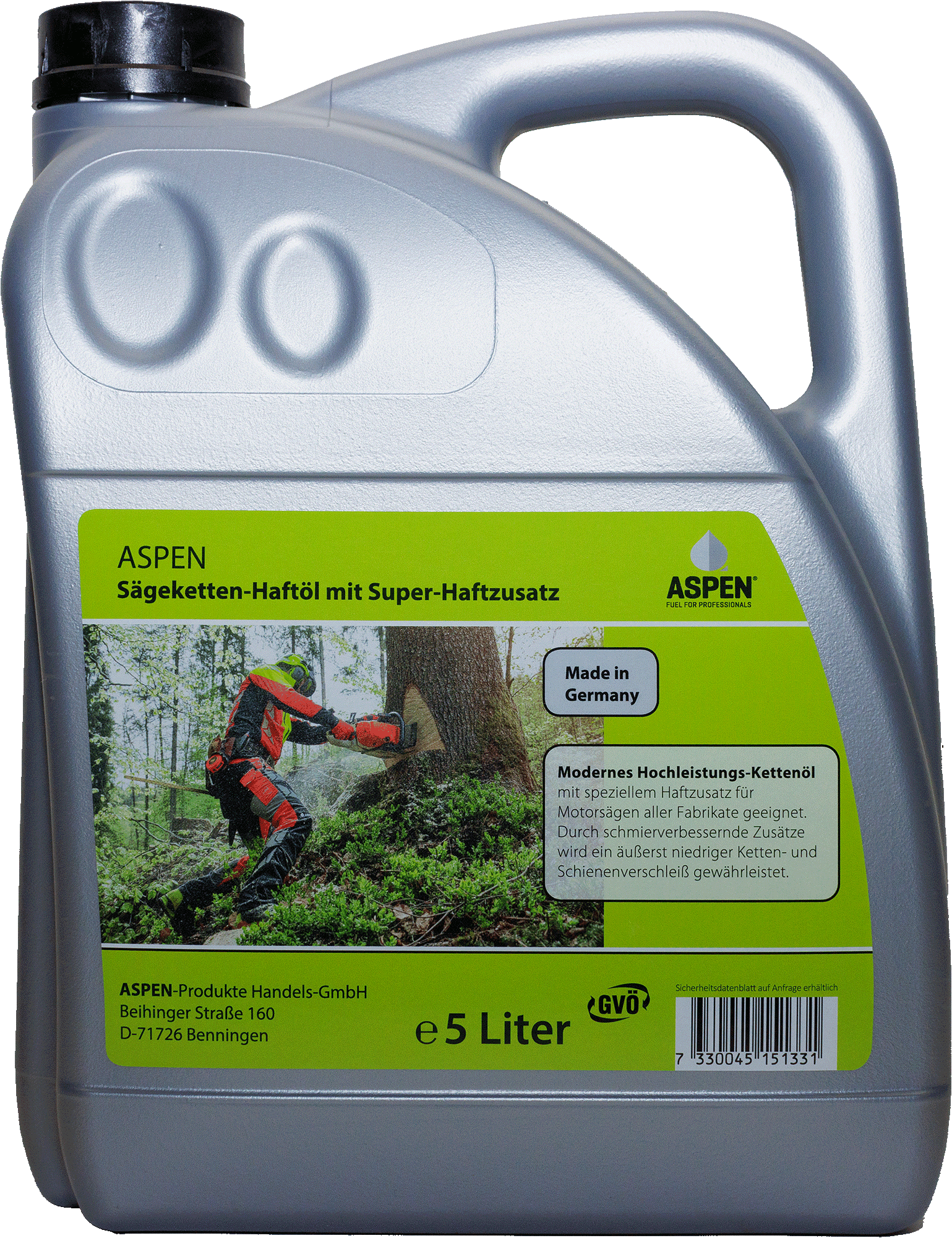 5 Liter ASPEN mineralisches Sägekettenöl 5 Liter ASPEN mineralisches Sägekettenöl