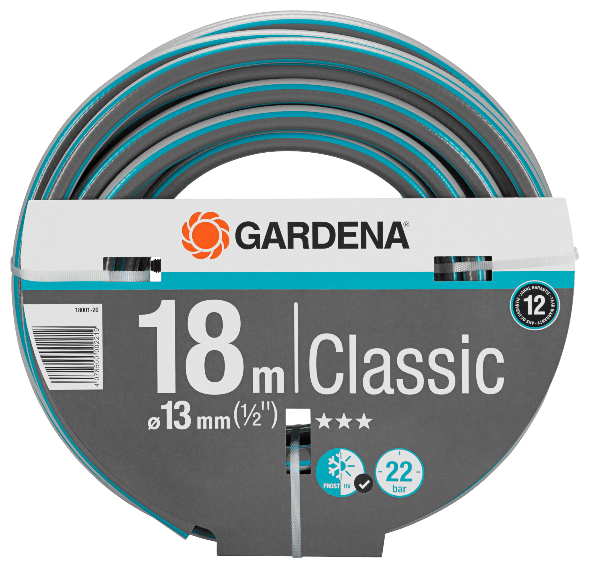 18m GARDENA Classic Schlauch 13 mm (1/2") o.A.
