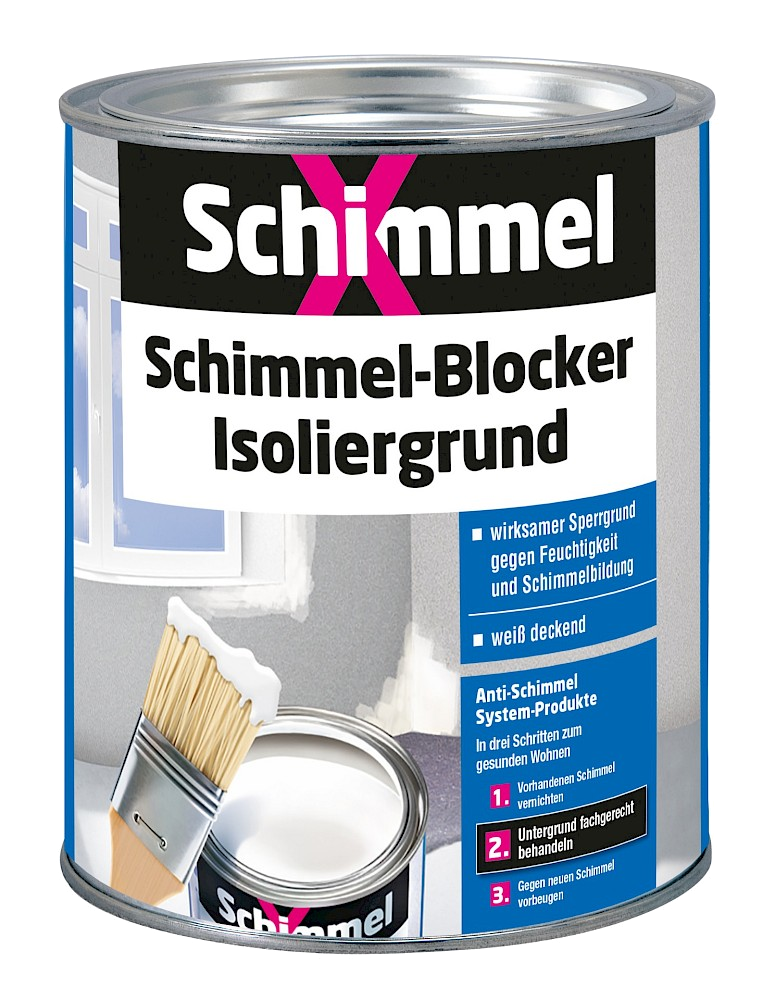 750ml SchimmelX Schimmel-Blocker Isoliergrund 750ml SchimmelX Schimmel-Blocker Isoliergrund