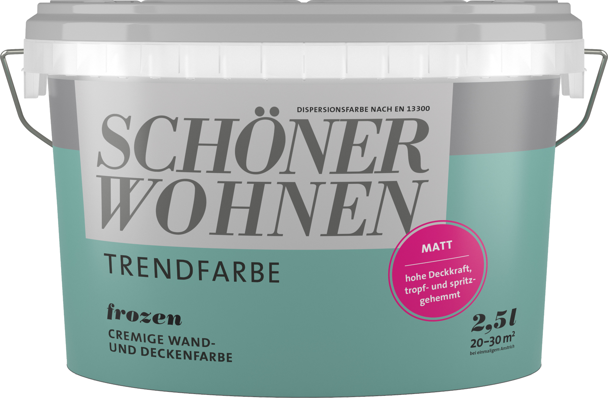 2,5L Schöner Wohnen - Trendfarbe Wandfarbe matt Frozen 2,5L Schöner Wohnen -Trend Wandfarbe matt Frozen