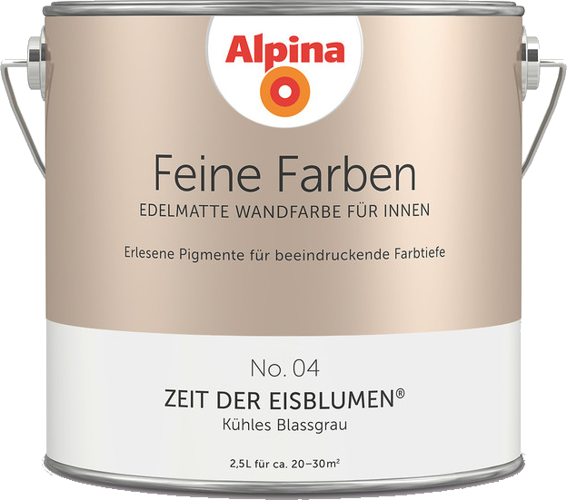 2,5L ALPINA Feine Farben Zeit der Eisblumen No.04 2,5L ALPINA Feine Farben Zeit der Eisblumen No.04