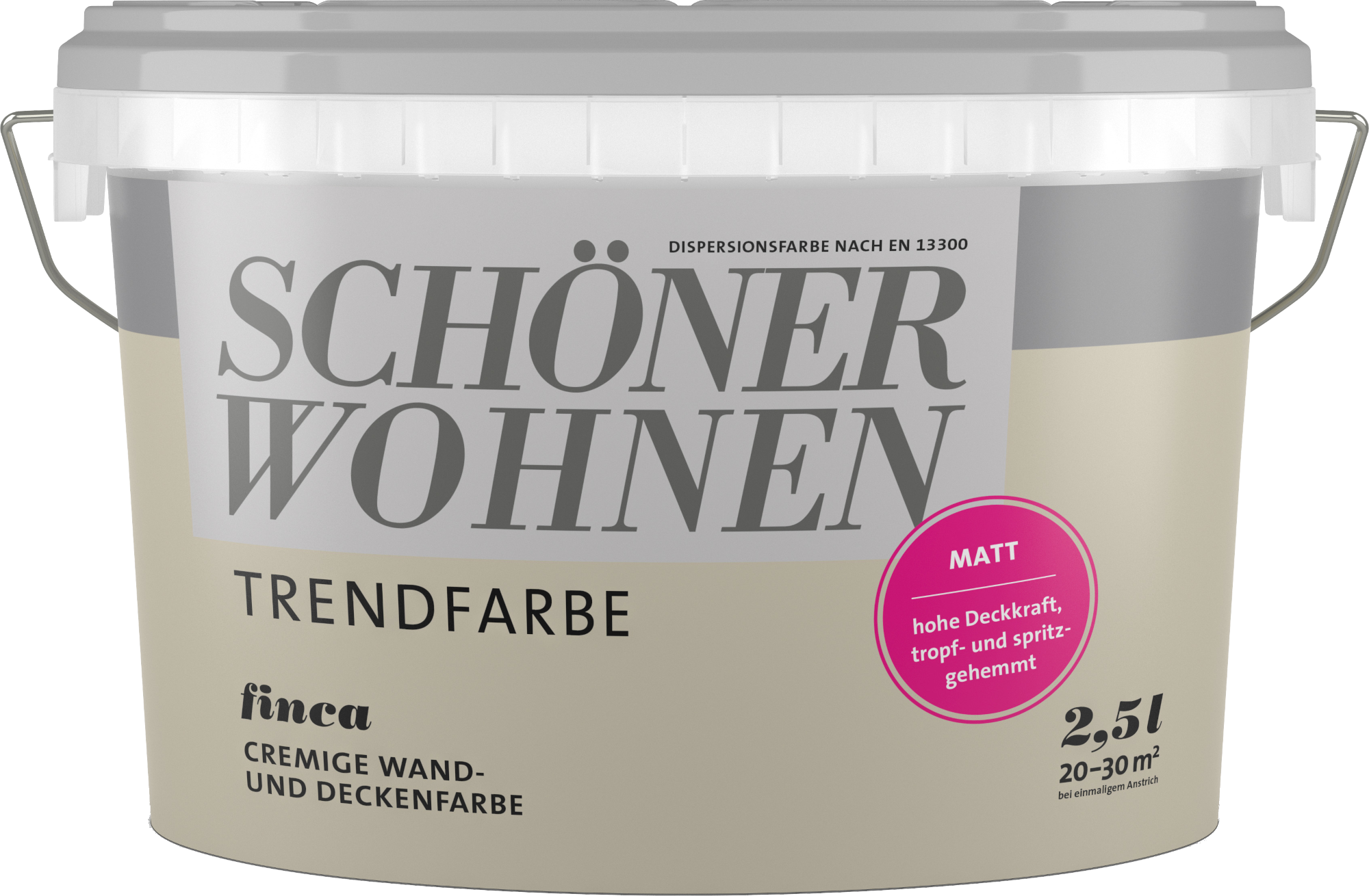 2,5L Schöner Wohnen - Trendfarbe Wandfarbe matt Finca 2,5L Schöner Wohnen -Trend Wandfarbe matt Finca