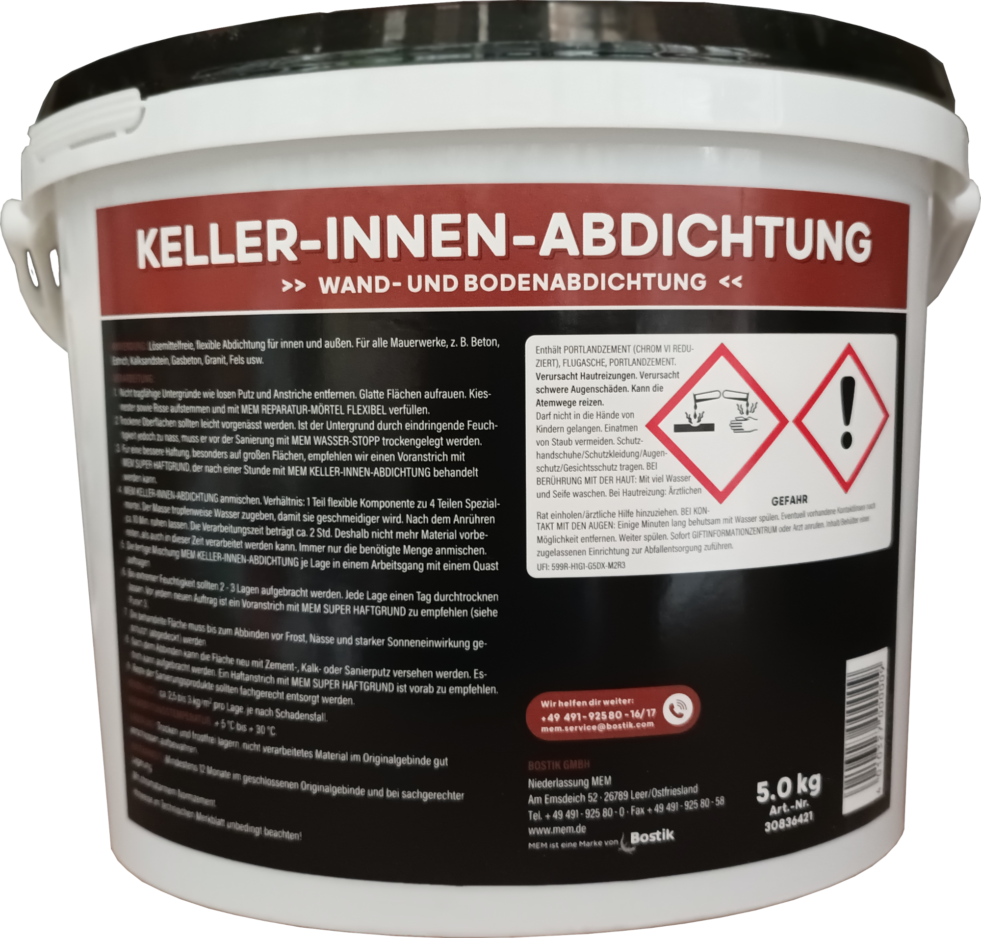 5kg MEM Trockener Keller flexibel 5kg MEM Trockener Keller flexibel